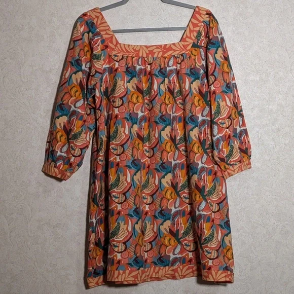 Aura Fate Told Me To Coral Dress Sz S - Picture 7 of 8